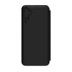 Samsung Galaxy A55 5G SMAPP Wallet Flip Cover - Black - Black