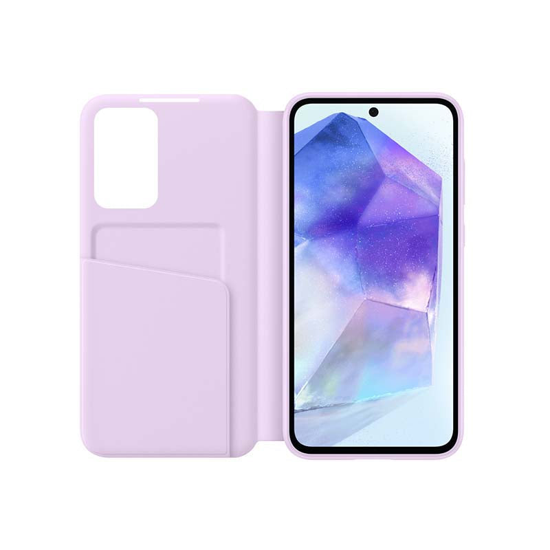 Samsung Galaxy A55 5G Smart View Wallet Case - Lavender - Purple