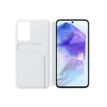Samsung Galaxy A55 5G Smart View Wallet Case - White - White