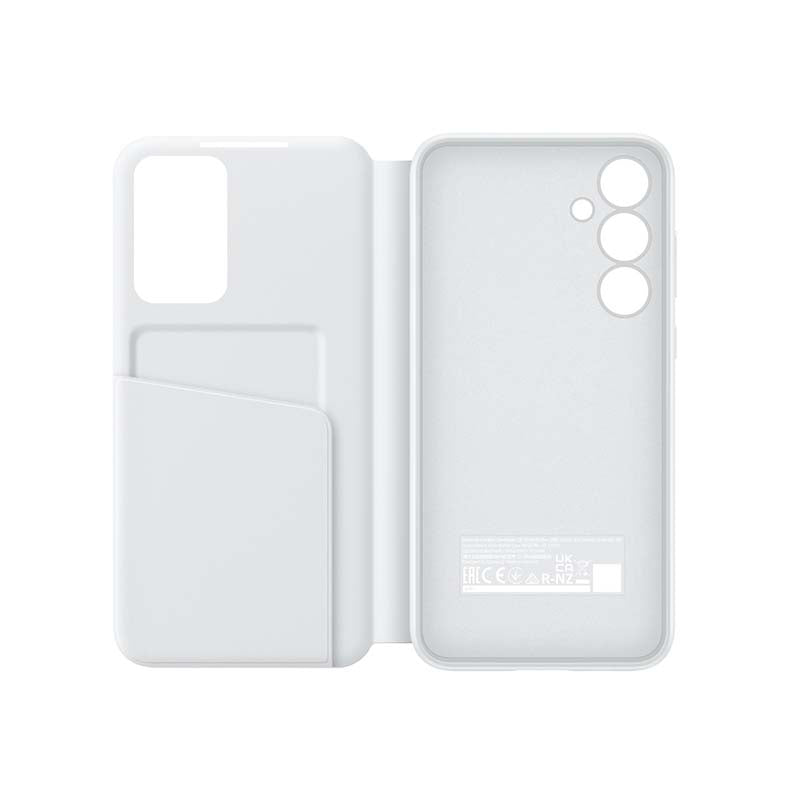 Samsung Galaxy A55 5G Smart View Wallet Case - White - White