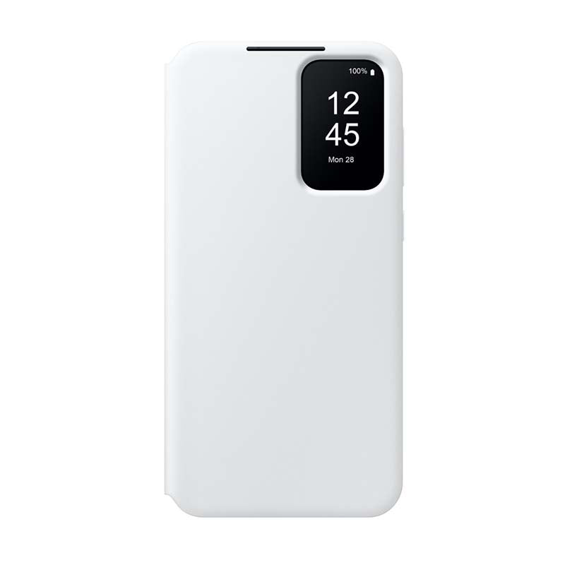 Samsung Galaxy A55 5G Smart View Wallet Case - White - White