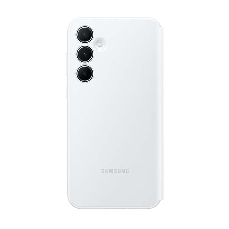Samsung Galaxy A55 5G Smart View Wallet Case - White - White