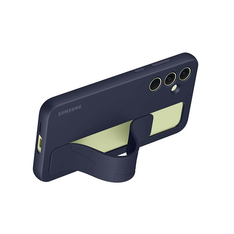 Samsung Galaxy A55 5G Standing Grip Case - Black - Black / Blue