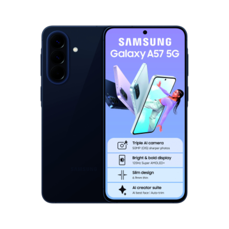 Samsung Galaxy A57 5G Dual Sim 256GB - Blue - Blue