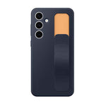 Samsung Galaxy S24 FE Standing Grip Case - Black / Blue - Black / Blue