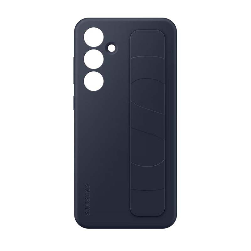 Samsung Galaxy S24 FE Standing Grip Case - Black / Blue - Black / Blue