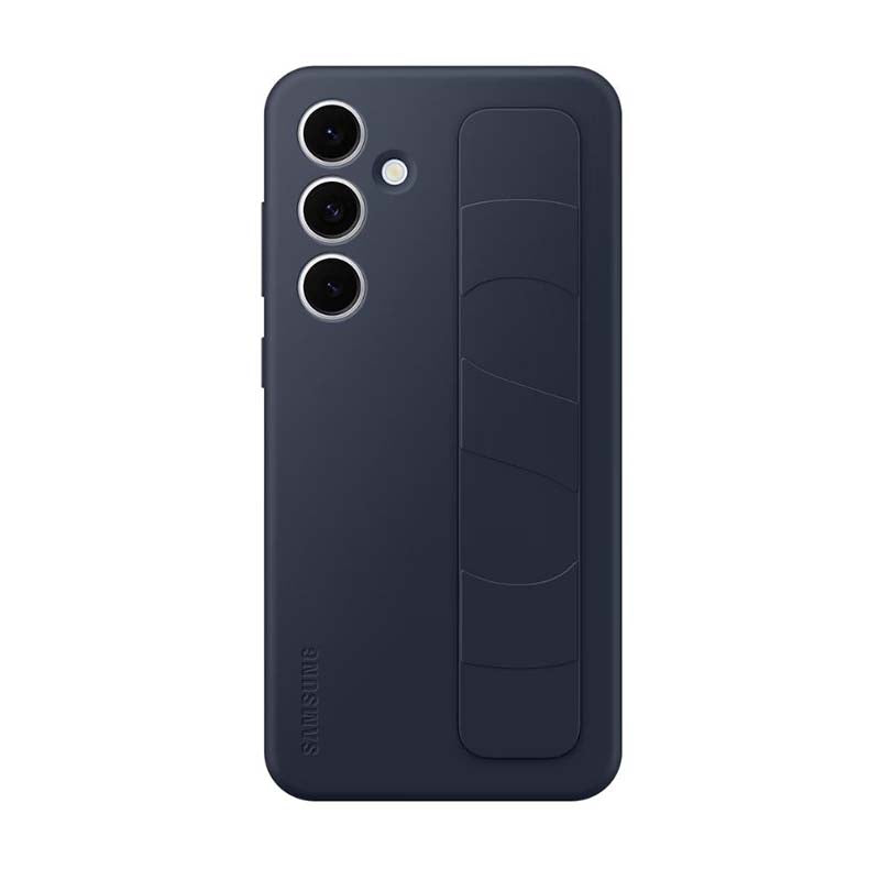 Samsung Galaxy S24 FE Standing Grip Case - Black / Blue - Black / Blue
