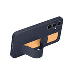 Samsung Galaxy S24 FE Standing Grip Case - Black / Blue - Black / Blue