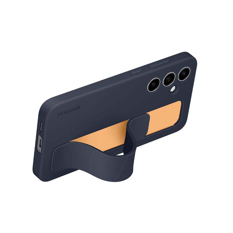 Samsung Galaxy S24 FE Standing Grip Case - Black / Blue - Black / Blue