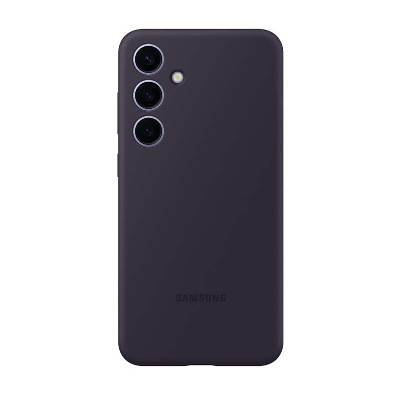 Samsung Galaxy S24 Plus Silicone Case - Dark Violet - Purple