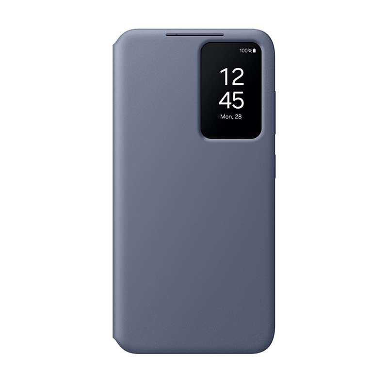 Samsung Galaxy S24 Smart View Wallet Case - Violet - Purple
