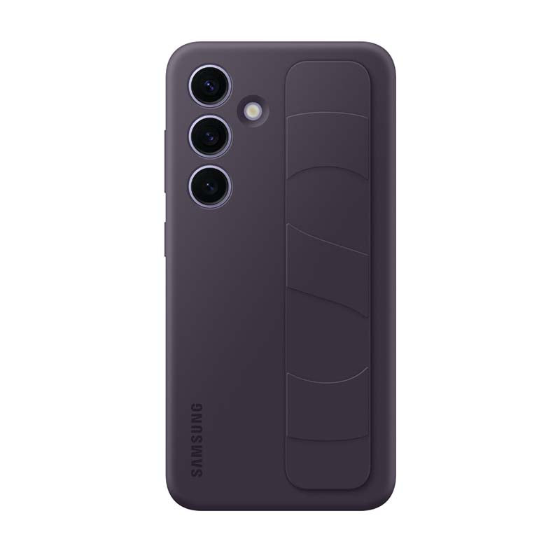 Samsung Galaxy S24 Standing Grip Case - Dark Violet - Purple