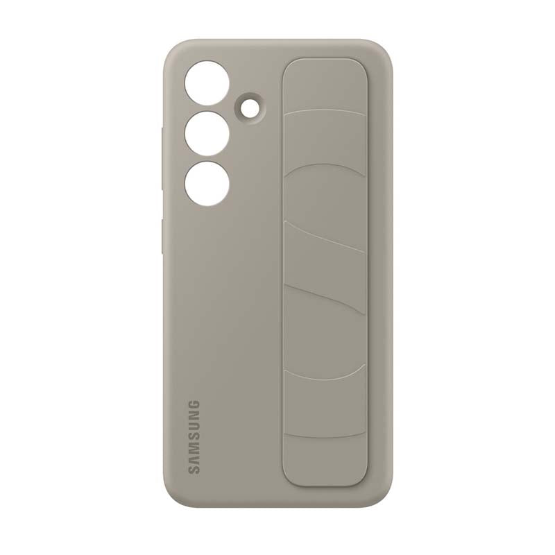 Samsung Galaxy S24 Standing Grip Case - Taupe - Brown