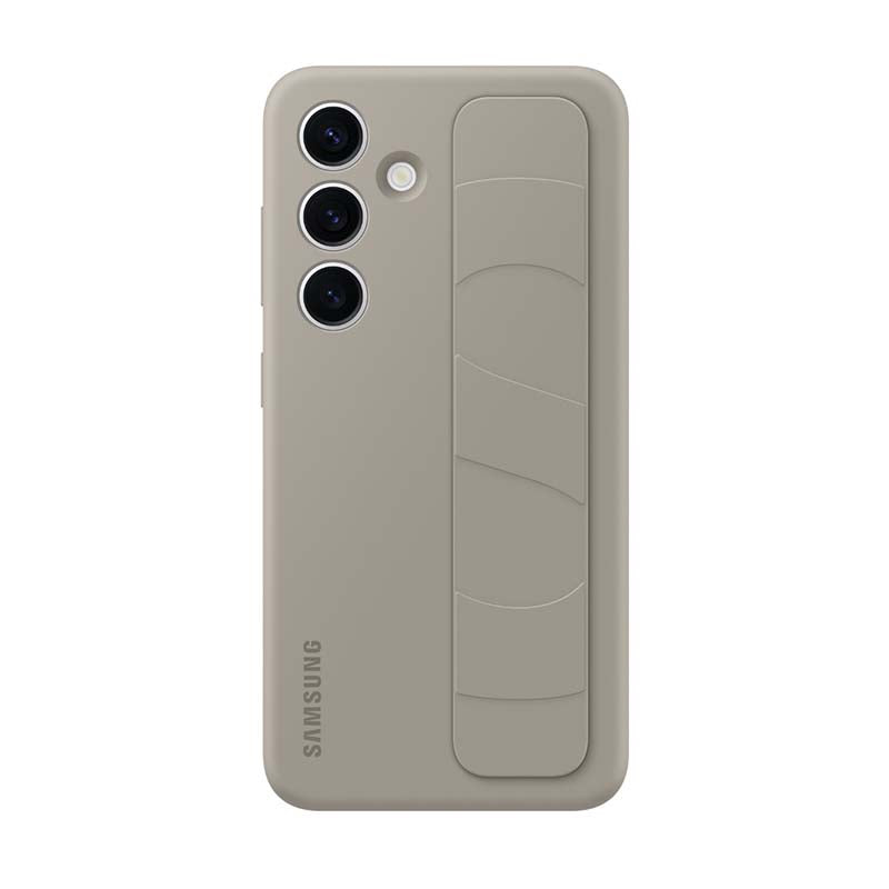 Samsung Galaxy S24 Standing Grip Case - Taupe - Brown