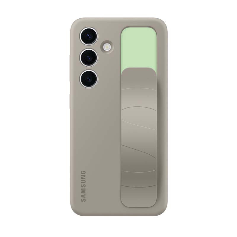Samsung Galaxy S24 Standing Grip Case - Taupe - Brown