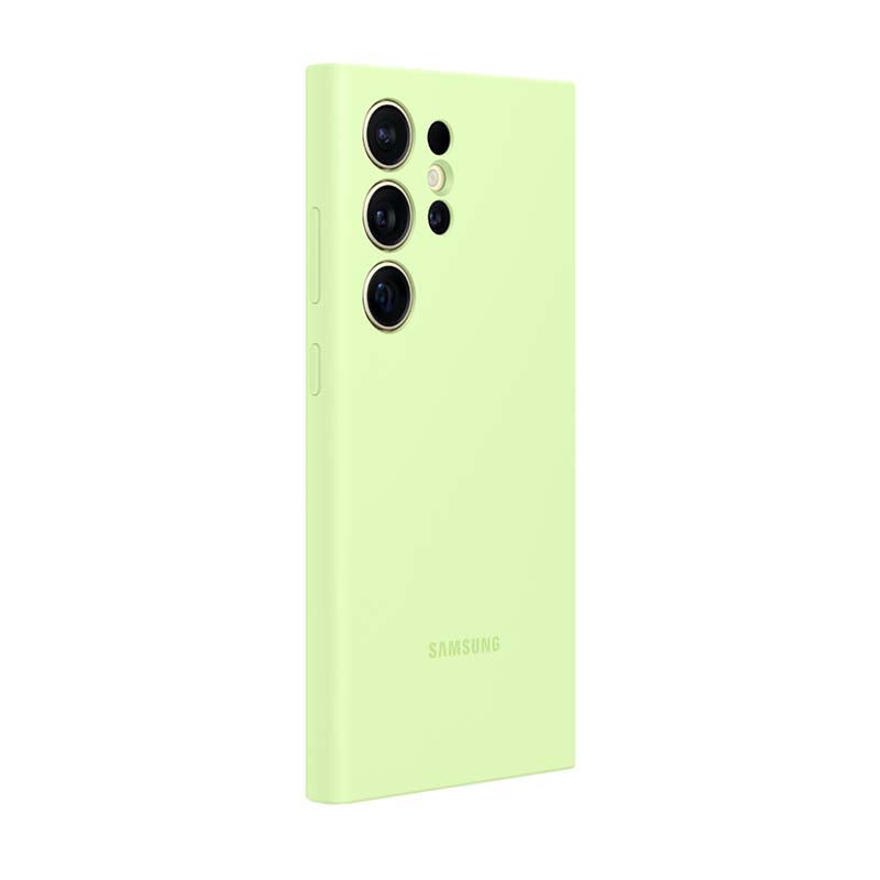 Samsung Galaxy S24 Ultra Silicone Case - Green - Green