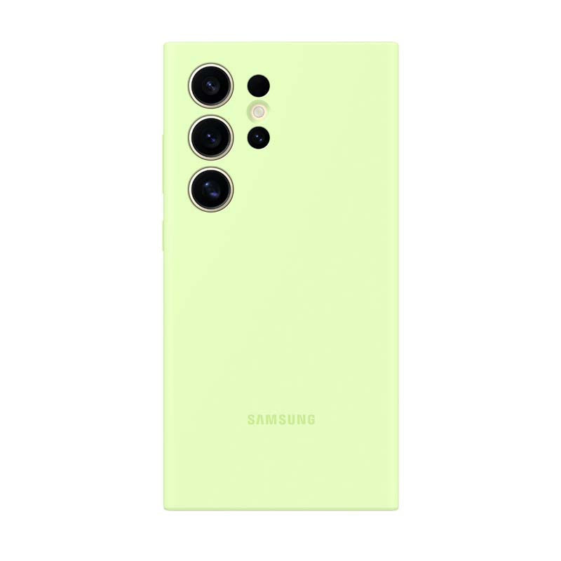 Samsung Galaxy S24 Ultra Silicone Case - Green - Green
