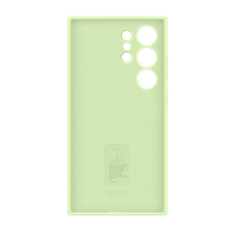 Samsung Galaxy S24 Ultra Silicone Case - Green - Green