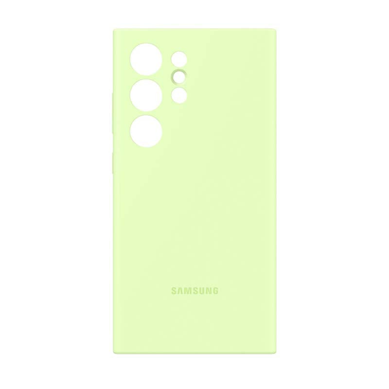 Samsung Galaxy S24 Ultra Silicone Case - Green - Green