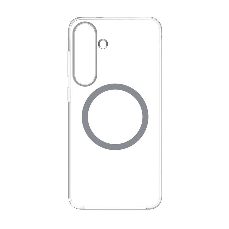 Samsung Galaxy S25 Clear Magnet Case - Clear - Clear