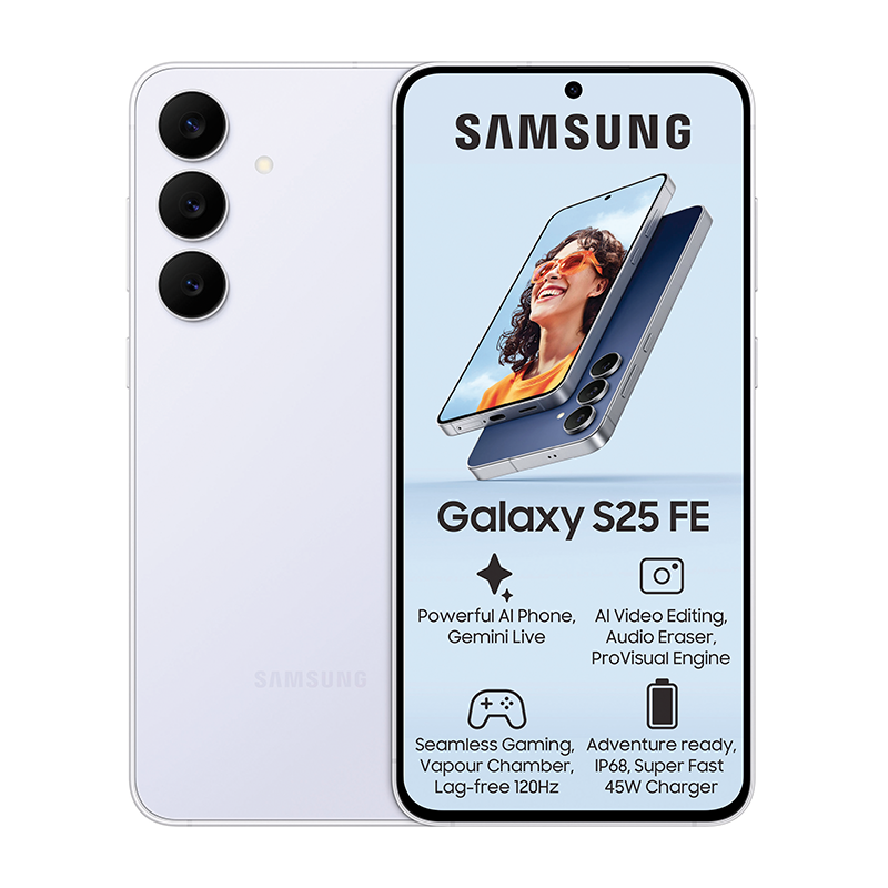 Samsung Galaxy S25 FE 5G Dual Sim 128GB - Light Blue - Light Blue