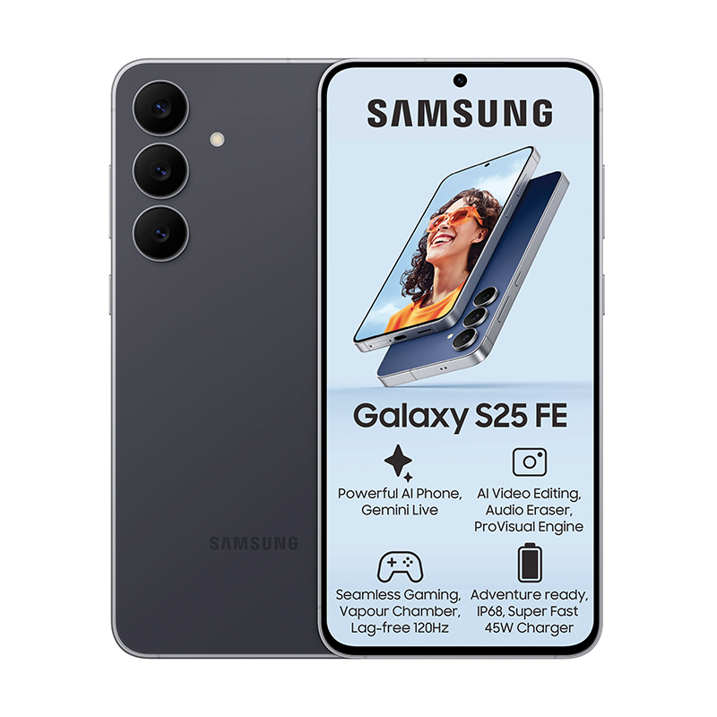 Samsung Galaxy S25 FE 5G Dual Sim 256GB - Black - Black