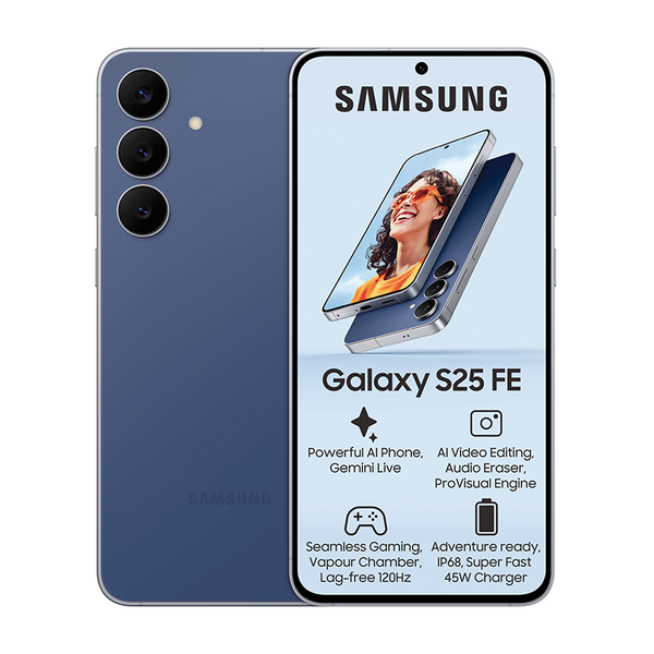 Samsung Galaxy S25 FE 5G Dual Sim 256GB - Blue – Technomobi (Pty) Ltd