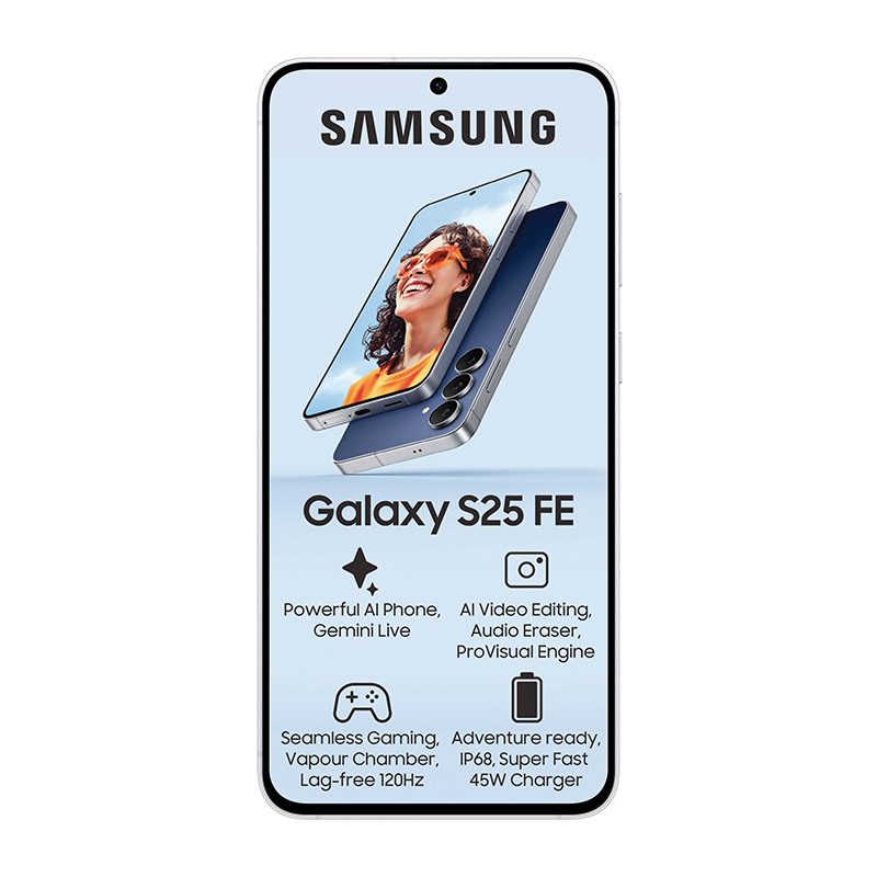 Samsung Galaxy S25 FE 5G Dual Sim 256GB - Light Blue - Light Blue
