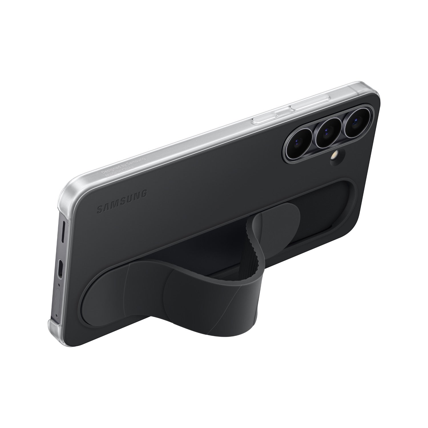 Samsung Galaxy S25 FE Standing Grip Case - Black - Black