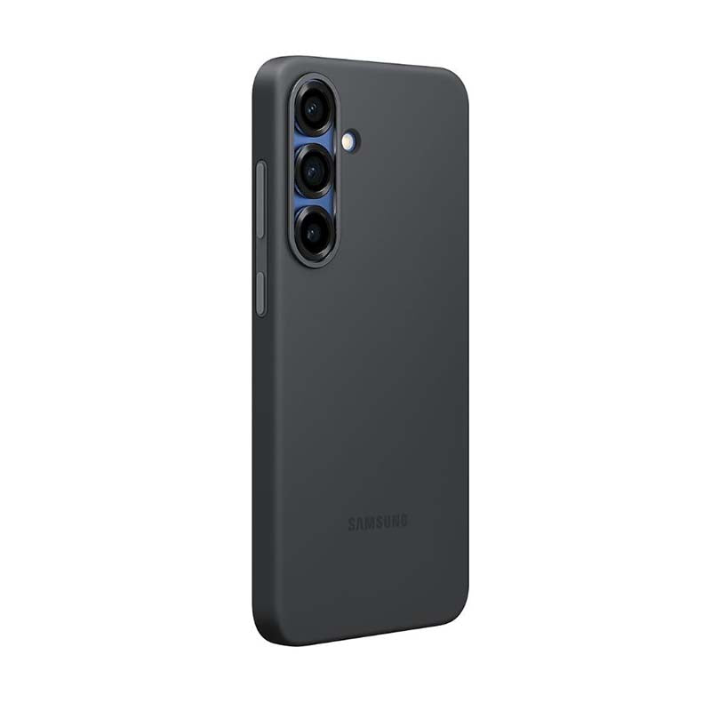 Samsung Galaxy S25 Plus Silicone Case - Black - Black