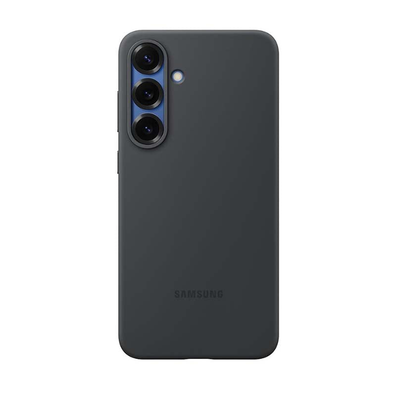 Samsung Galaxy S25 Plus Silicone Case - Black - Black