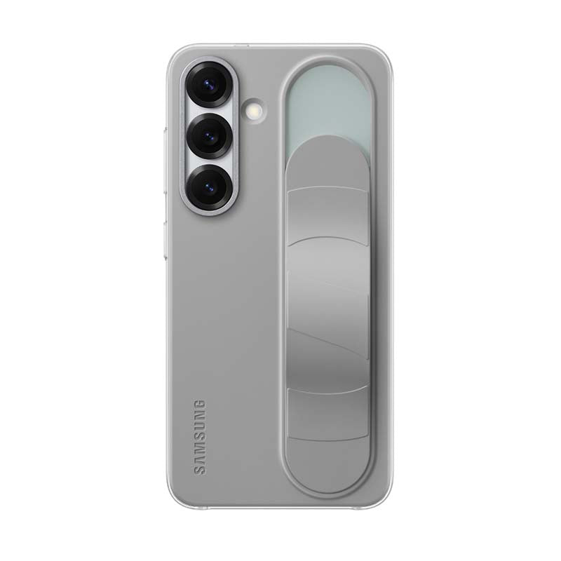 Samsung Galaxy S25 Standing Grip Case - Grey - Grey