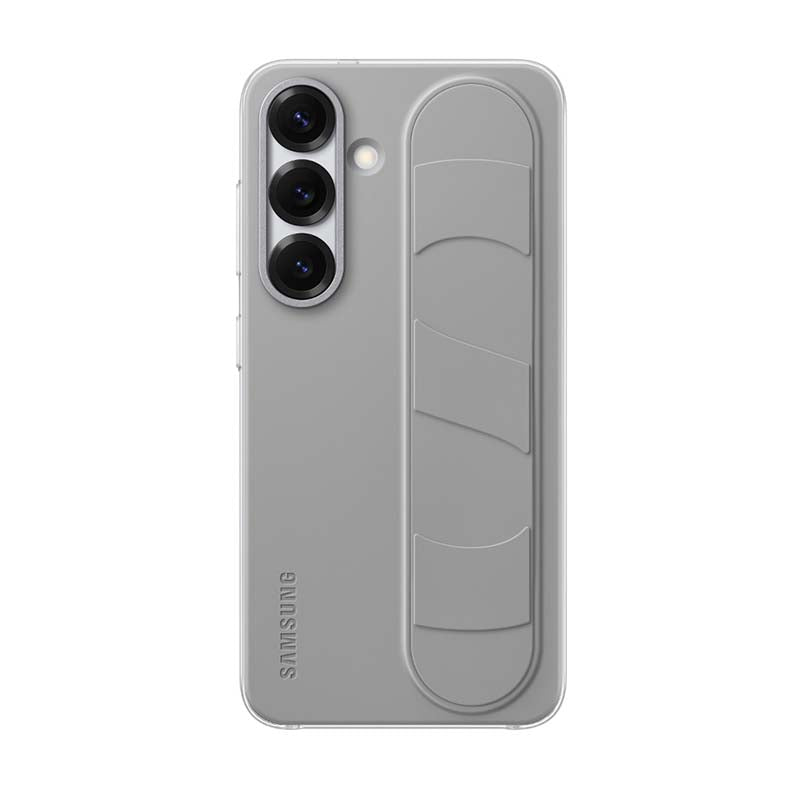 Samsung Galaxy S25 Standing Grip Case - Grey - Grey