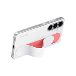 Samsung Galaxy S25 Standing Grip Case - White - White