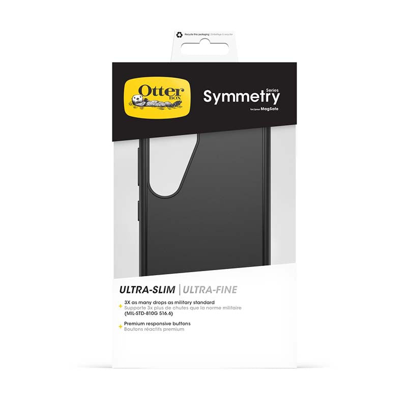 Samsung Galaxy S25 Symmetry Magnet Case - Black - Black