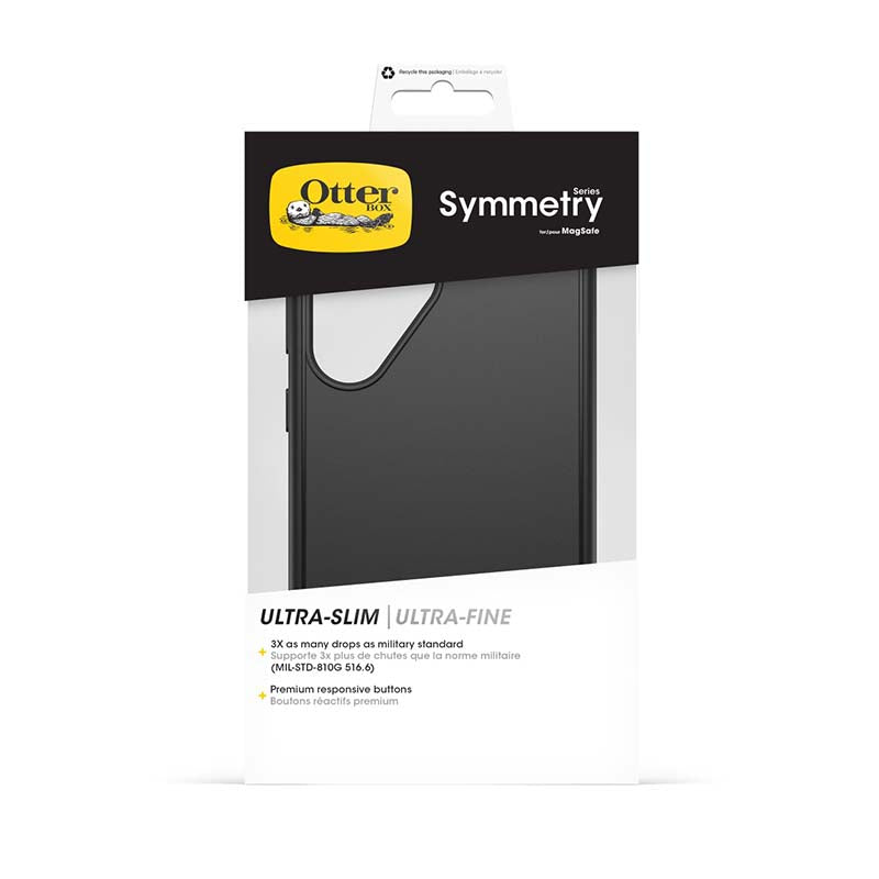 Samsung Galaxy S25 Ultra Symmetry Magnet Case - Black - Black