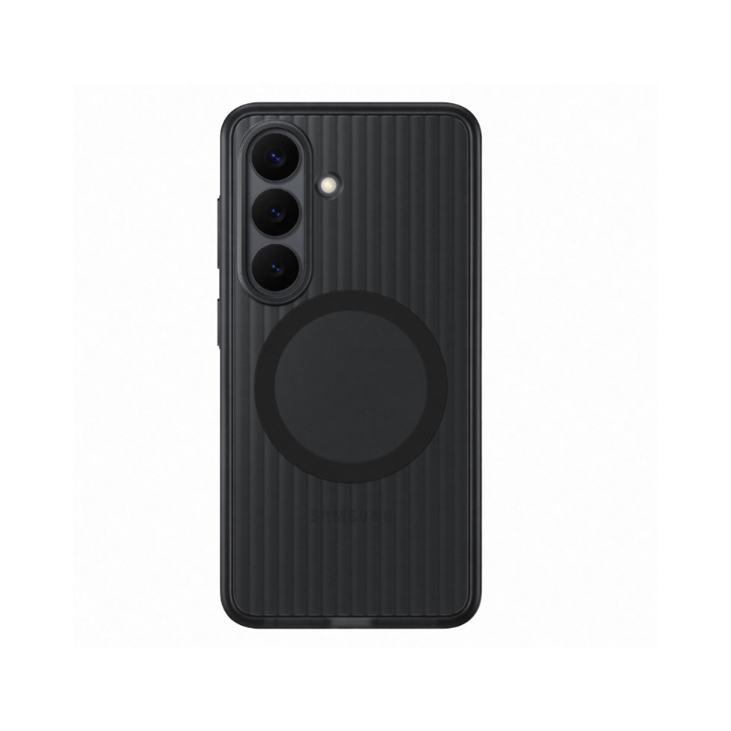 Samsung Galaxy S26 Rugged Magnet Case - Black - Black