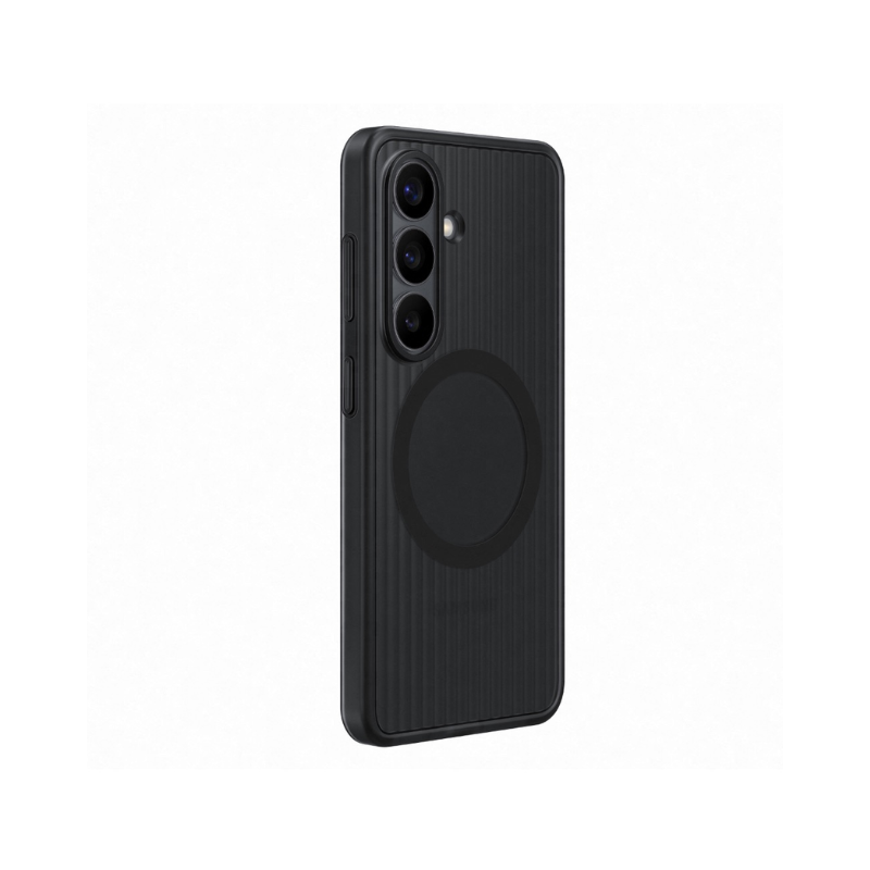 Samsung Galaxy S26 Rugged Magnet Case - Black - Black
