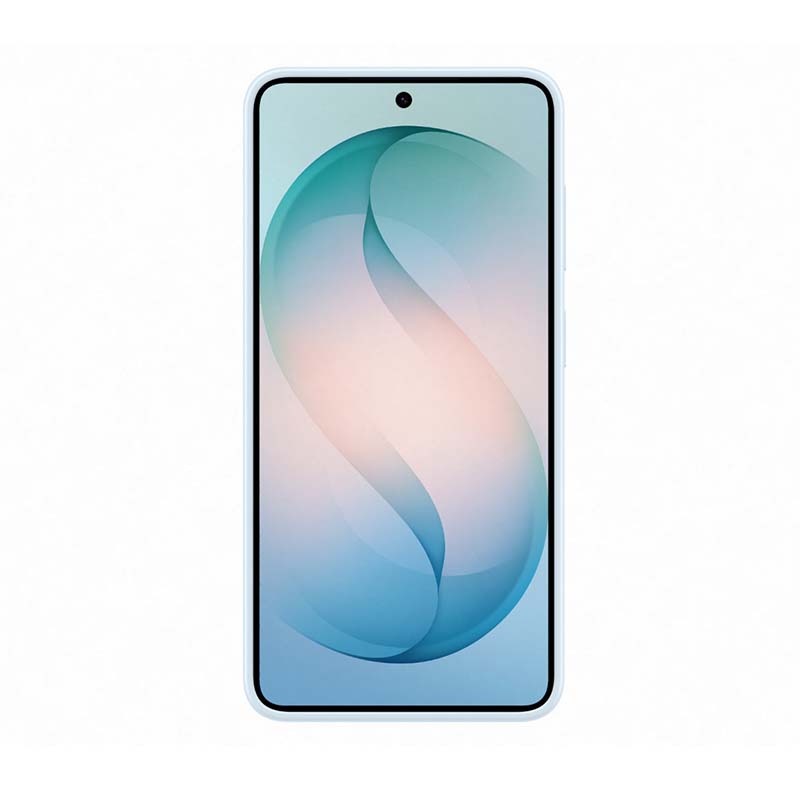 Samsung Galaxy S26 Silicone Magnet Case - Light Blue - Blue