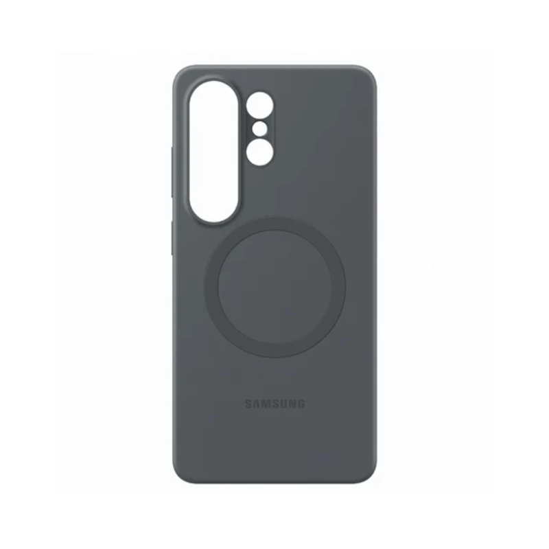 Samsung Galaxy S26 Ultra Silicone Magnet Case - Black - Black