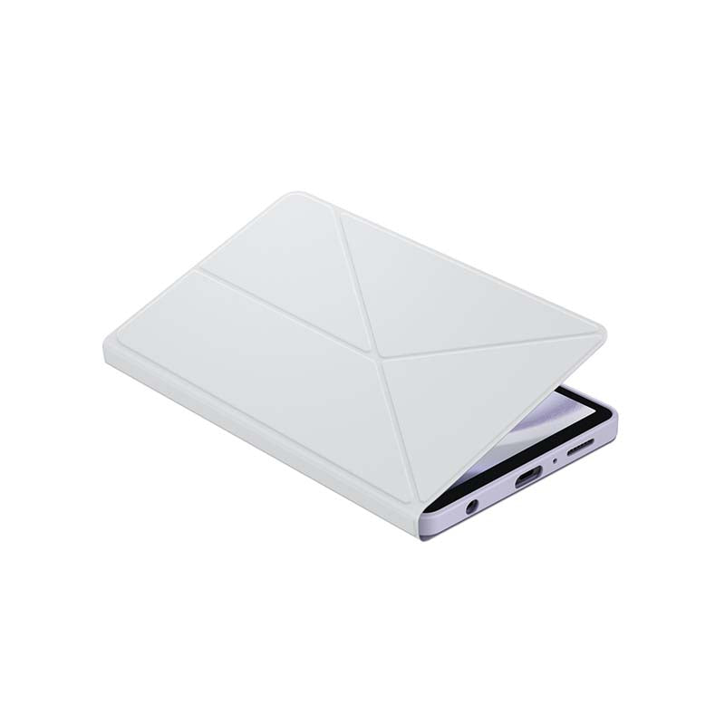 Samsung Galaxy Tab A9 Book Cover - White - White