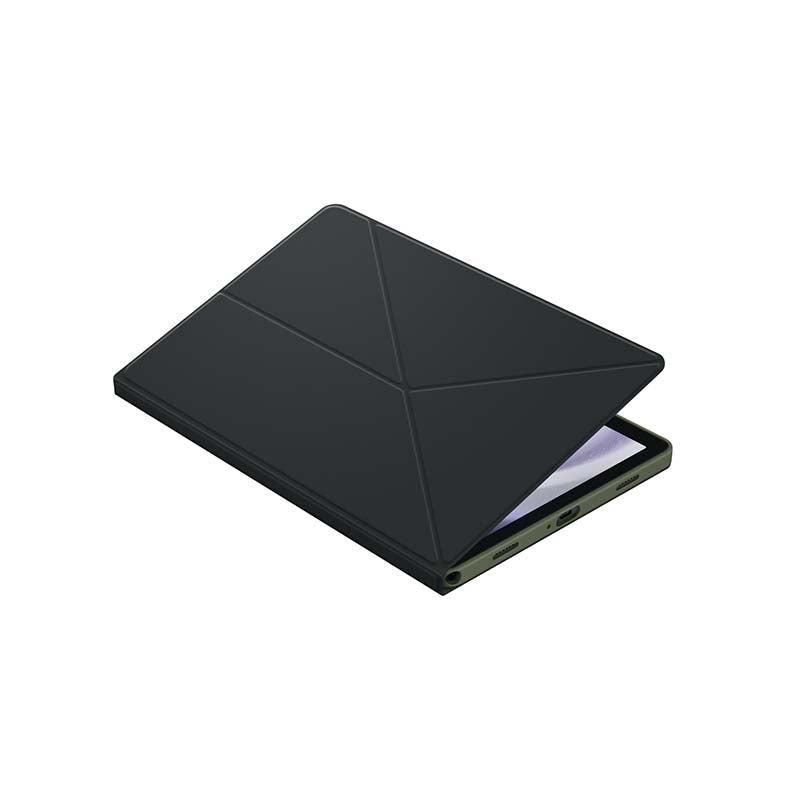 Samsung Galaxy Tab A9 Plus Book Cover - Black - Black