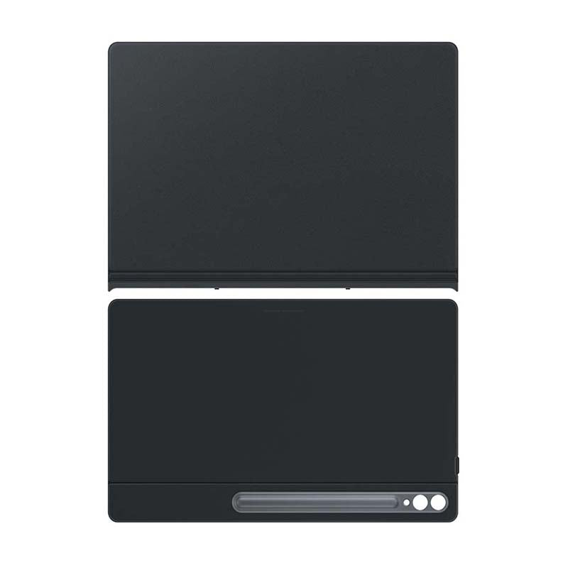 Samsung Galaxy Tab S10 Ultra / S9 Ultra Smart Book Cover - Black - Black