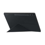 Samsung Galaxy Tab S10 Ultra / S9 Ultra Smart Book Cover - Black - Black