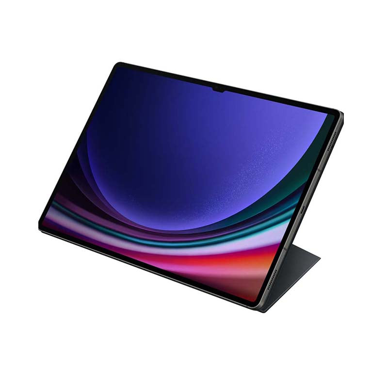 Samsung Galaxy Tab S10 Ultra / S9 Ultra Smart Book Cover - Black - Black