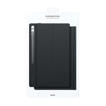 Samsung Galaxy Tab S10 Ultra / S9 Ultra Smart Book Cover - Black - Black