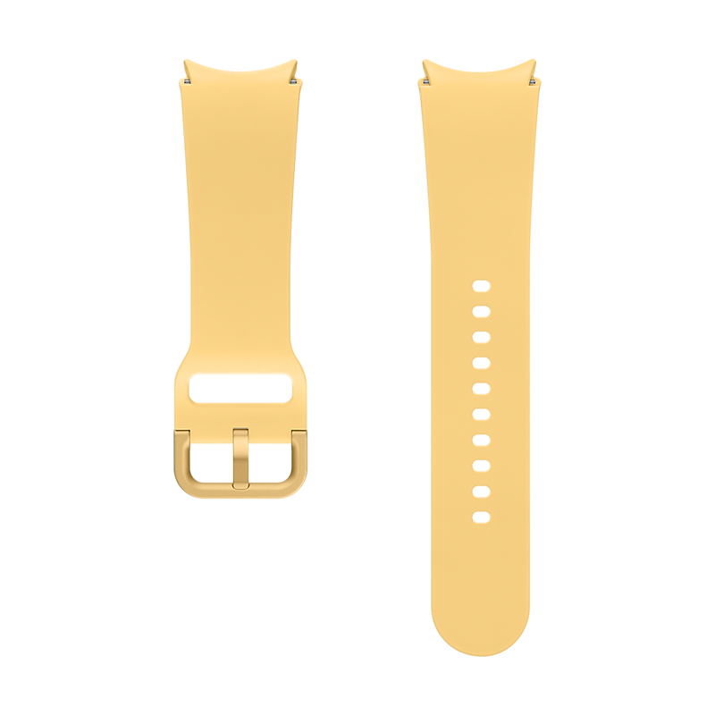 Samsung Galaxy Watch 6 / 5 / 4 Silicone Sport Band (M/L) - Yellow - Yellow