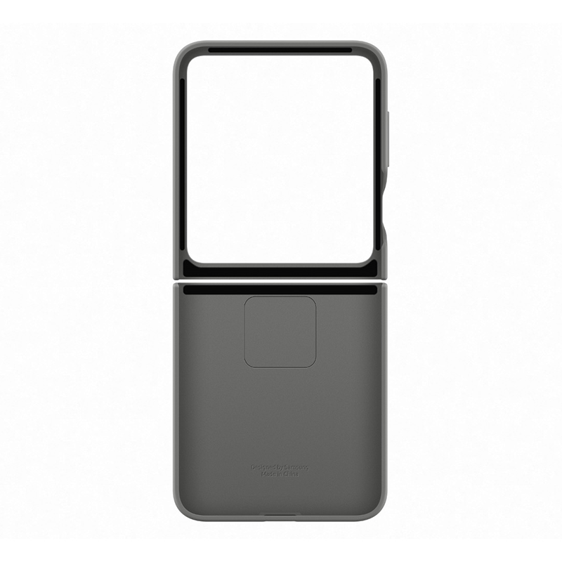 Samsung Galaxy Z Flip6 / Flip7 FE Case with Ring - Grey - Grey