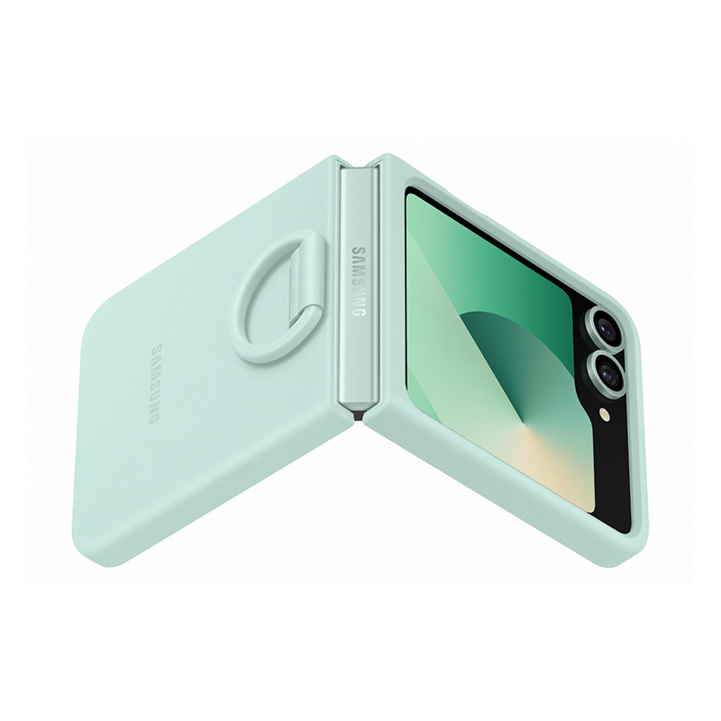 Samsung Galaxy Z Flip6 / Flip7 FE Case with Ring - Mint - Mint