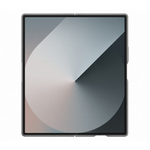 Samsung Galaxy Z Fold6 Silicone Standing Case with Strap - Grey - Grey